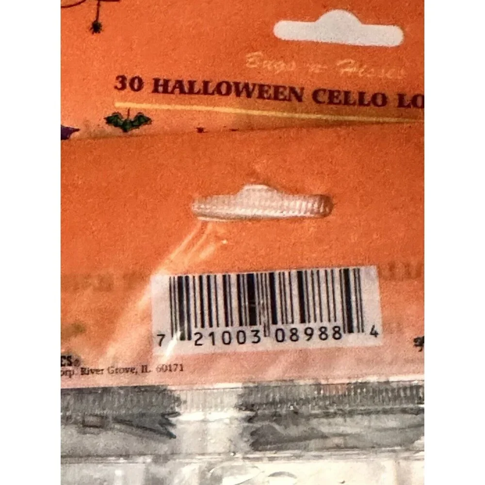 120 Halloween Haunted House Loot Cello‎ Plastic Bags Regent